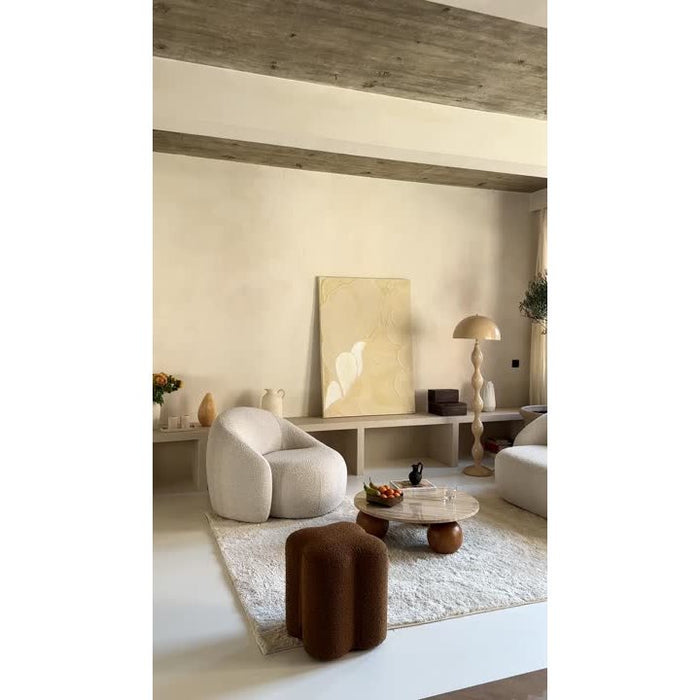 Fauteuil tissu bouclette Neo - NV GALLERY