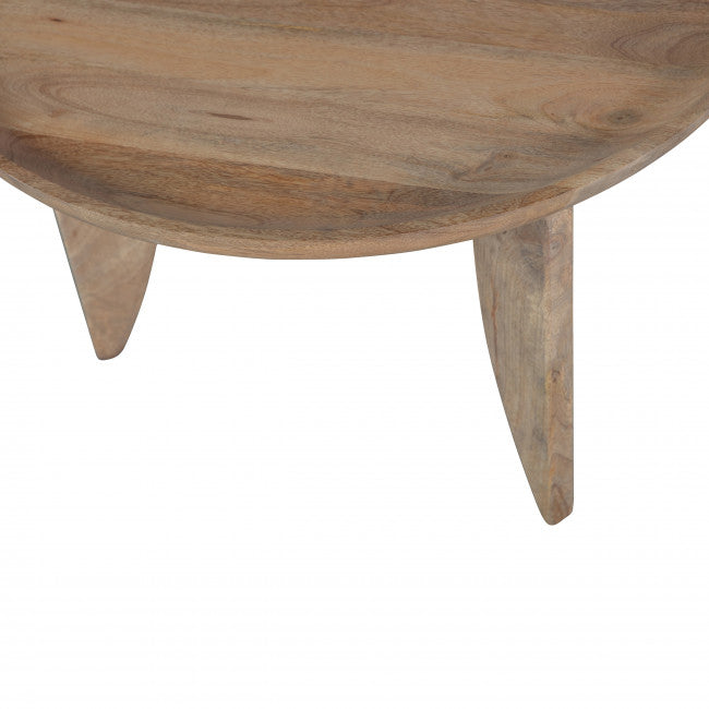 Lot de 2 tables basses manguier High Heels
