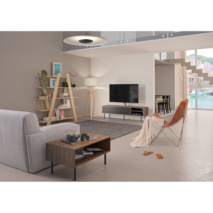 Meuble TV noyer et bois Ampere