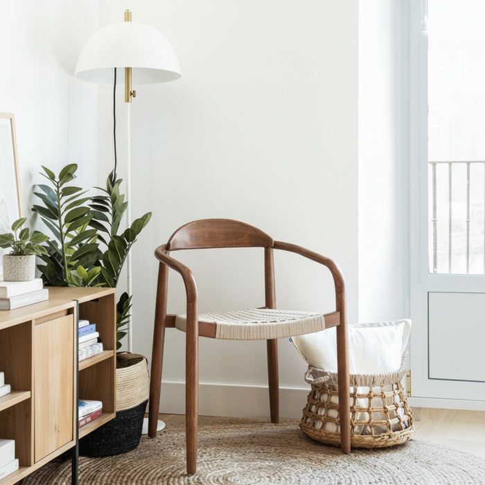 Chaise acacia et corde Sebastian