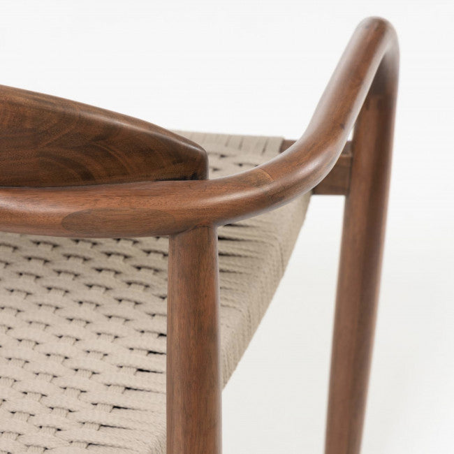 Chaise acacia et corde Sebastian