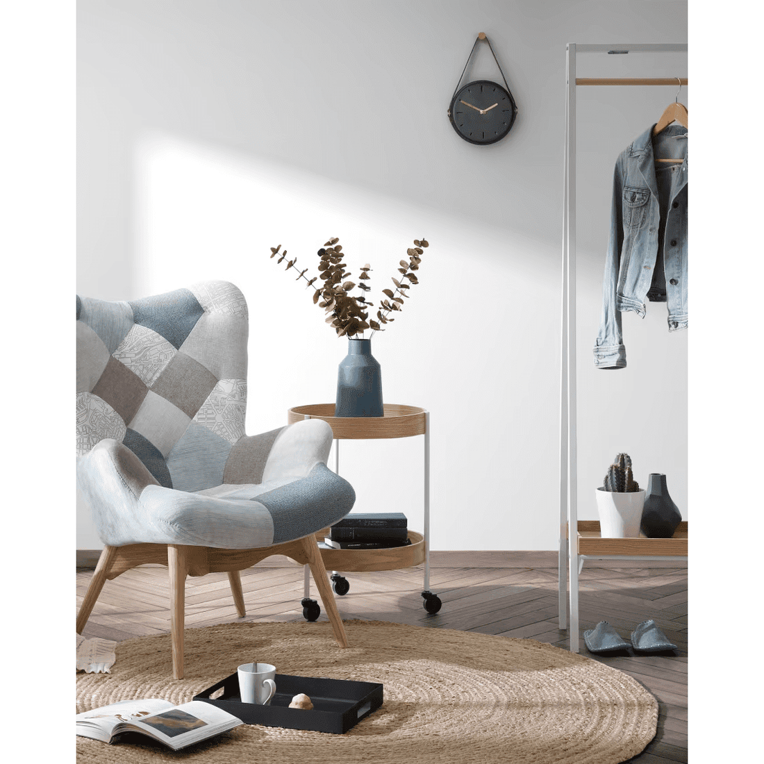 Tapis rond Soria
