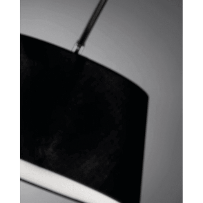 Lampadaire marbre métal et coton Poblet
