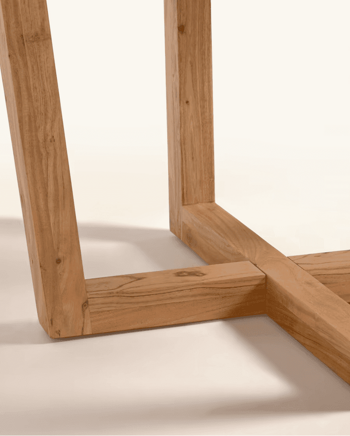 Table ronde acacia massif Reus XL