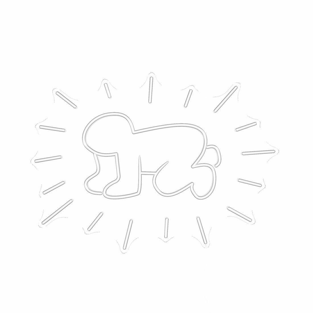 Radiant Baby YP x Keith Haring - Yellowpop