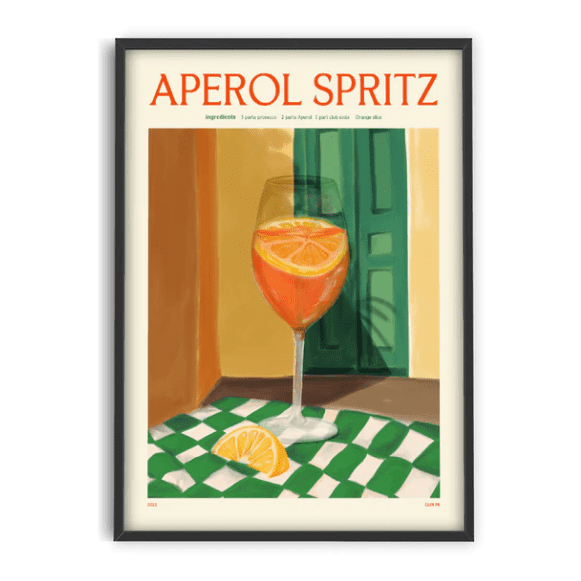 Affiche encadrée - Aperol Spritz