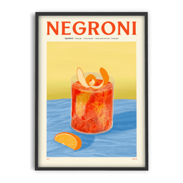 Affiche encadrée - Negroni