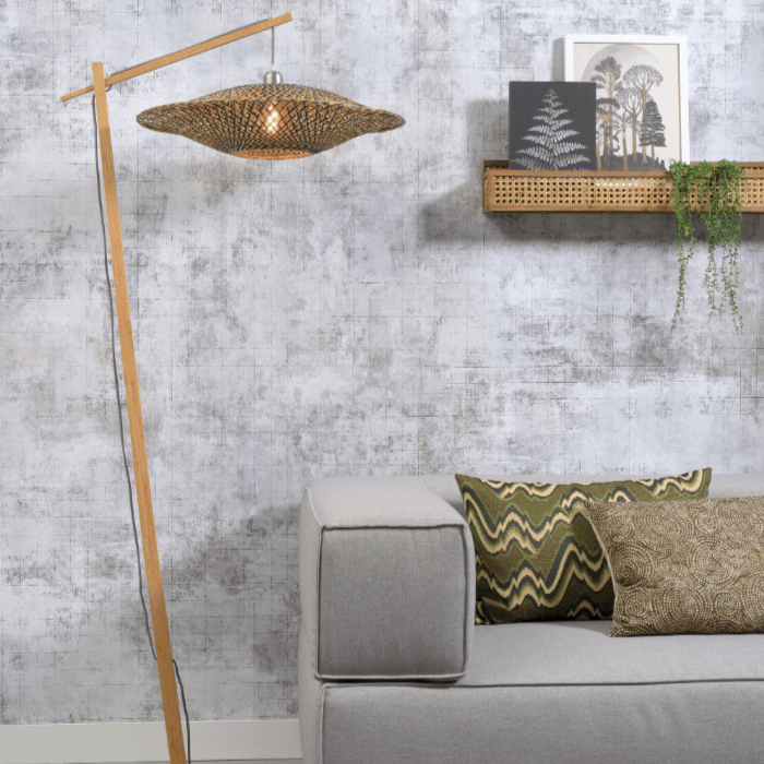 Lampadaire bambou Bali