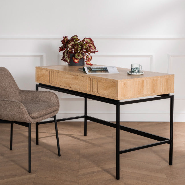 Bureau 2 tirois KROKOM - Drawer