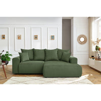 Enjoy Green Corner Sofa - Bobochic