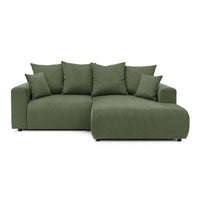 Enjoy Green Corner Sofa - Bobochic