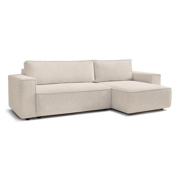 Canapé Convertible d'angle coffre Nihad - Bobochic