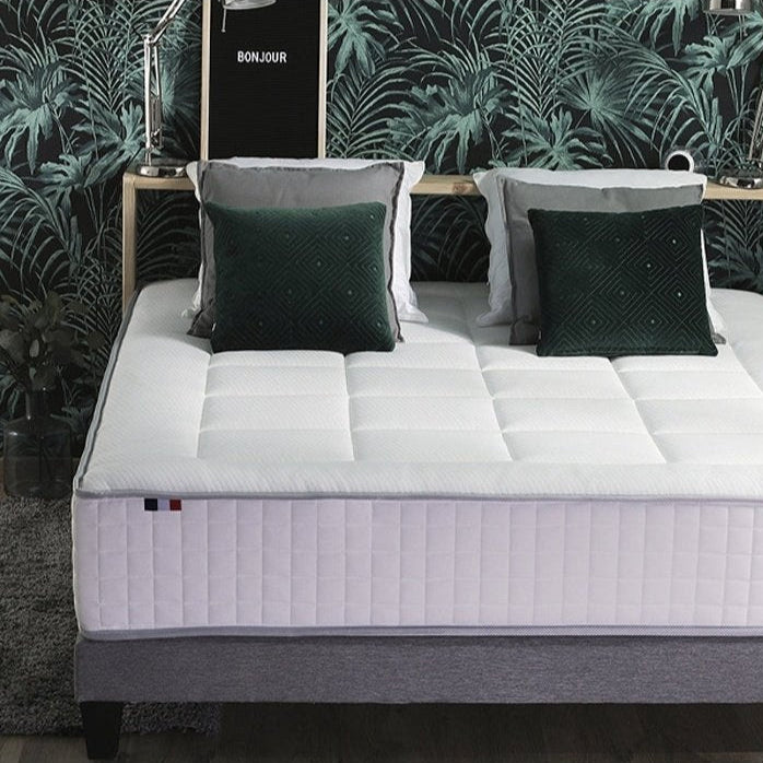 Matelas hybride 7 zones 30 cm soutien ferme Palacio