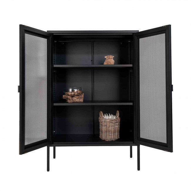 Vaisselier métal portes grillagées Melbourne