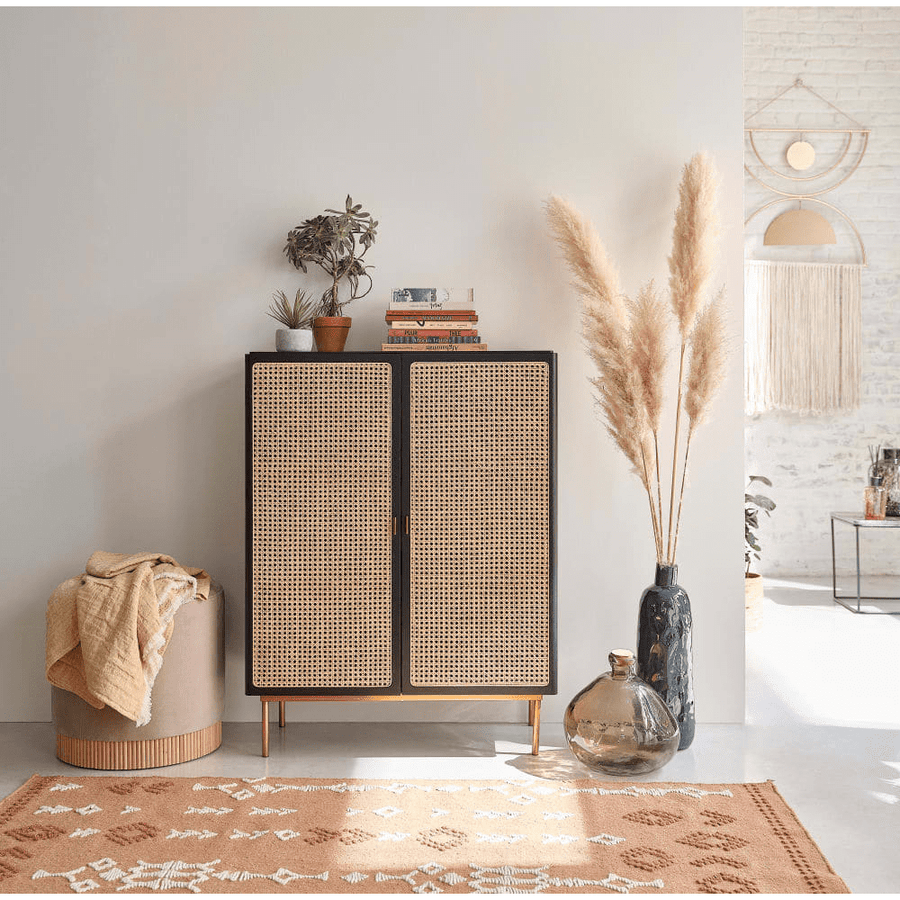Coiffeuse et pouf Marie