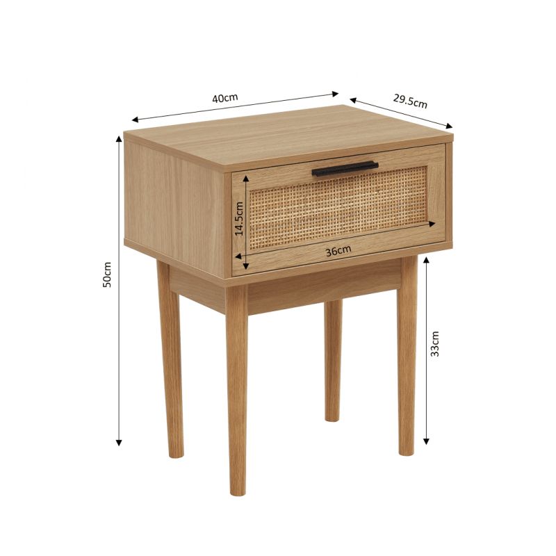 Riola bedside table