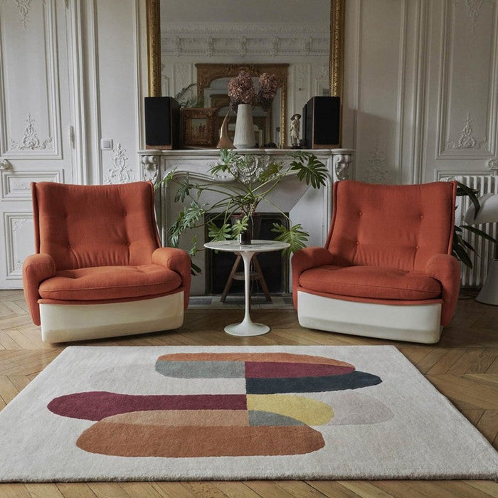 Tapis laine Pluriel Multicolore - Edito